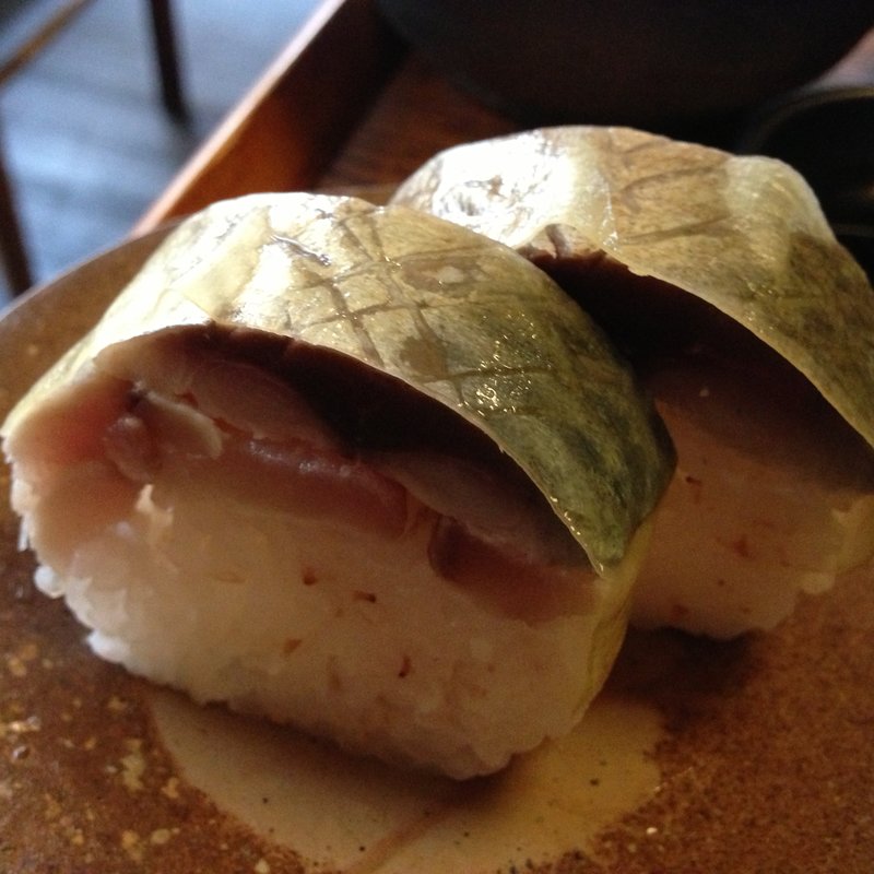 鯖寿司(い草製麺所 （いぐさせいめんじょ）)