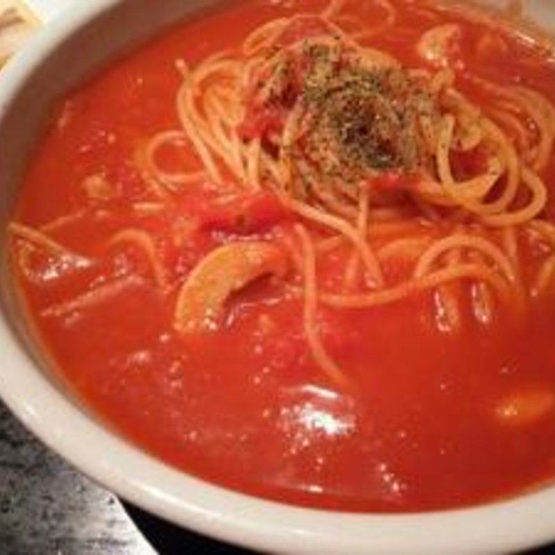 ボンゴレ赤(パスタ)(るーぱんカフェ 杉戸高野台店)