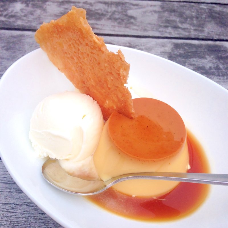 バインフラン(ベトナム風プリン)(モンスーンカフェ 茶屋町)