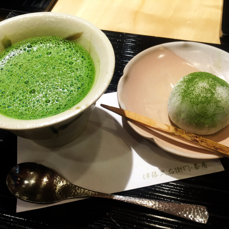 抹茶大福(伊藤久右衛門 本店)