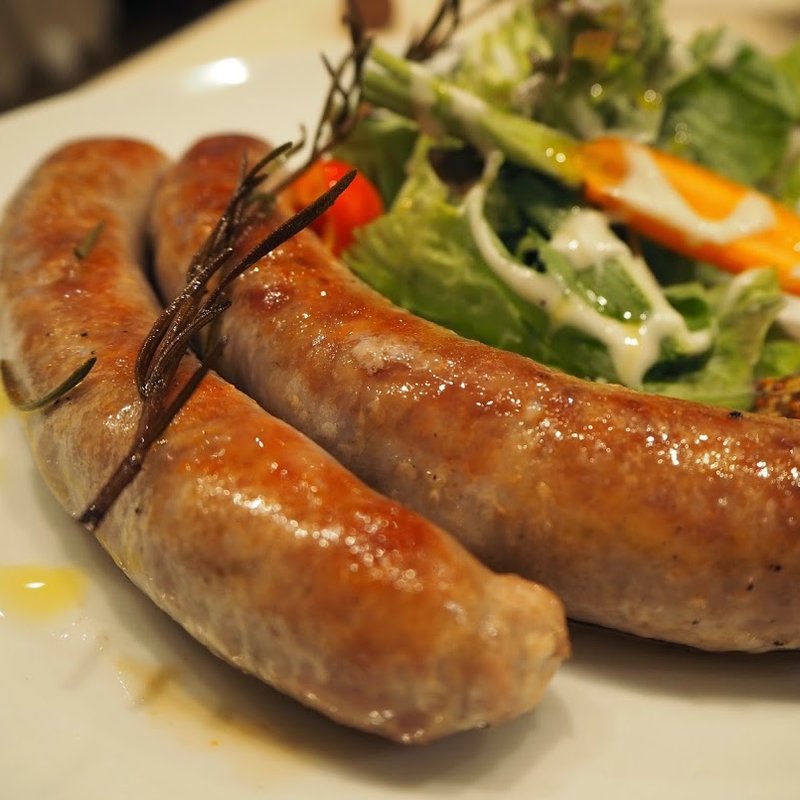 自家製ソーセージのロースト(オステリア イルチッチョーネ)