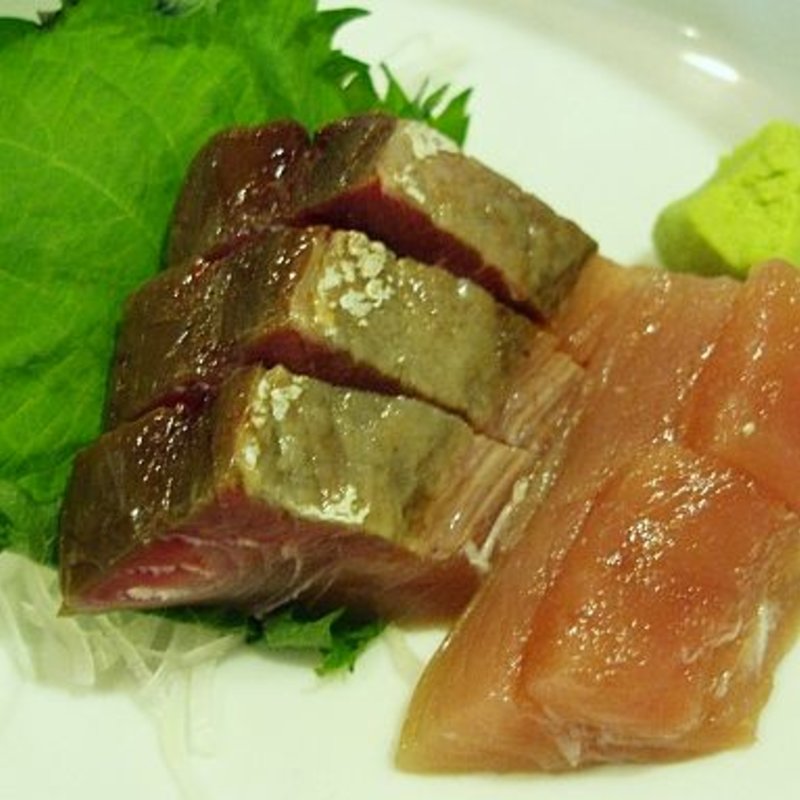 カツオ刺し定食(居酒屋 八起 )