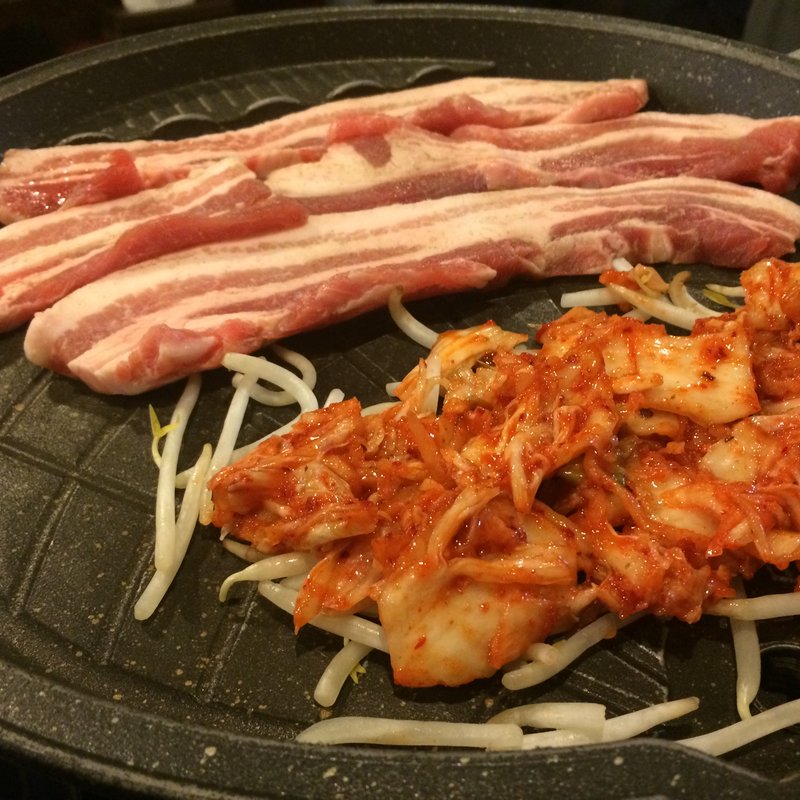 やまと豚のサムギョプサル(東京チゲ屋 )