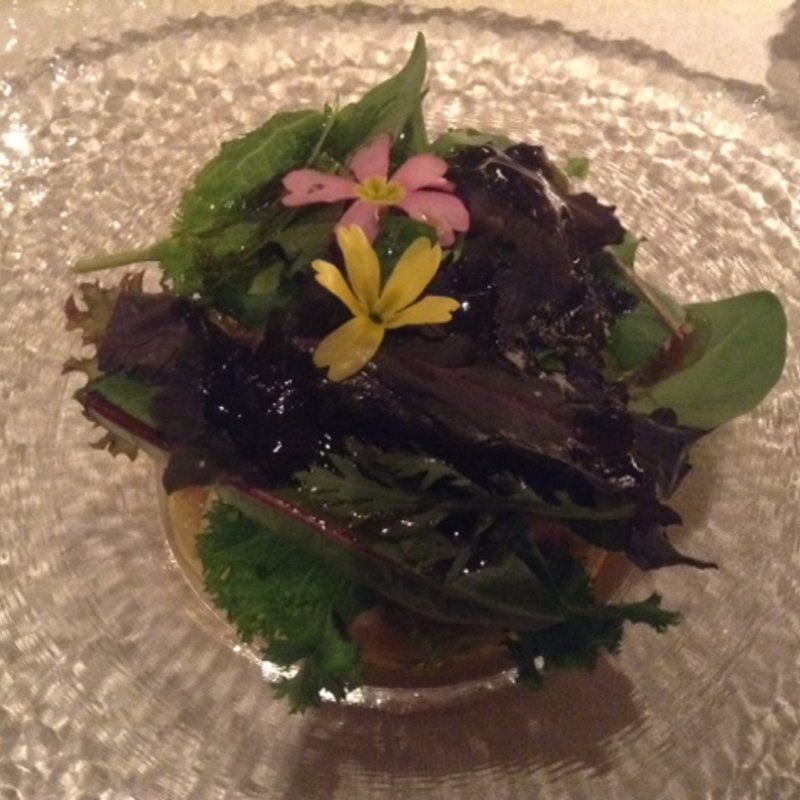 サラダ(ラ・ロカンダ ザ・リッツ・カールトン京都 （La Locanda）)