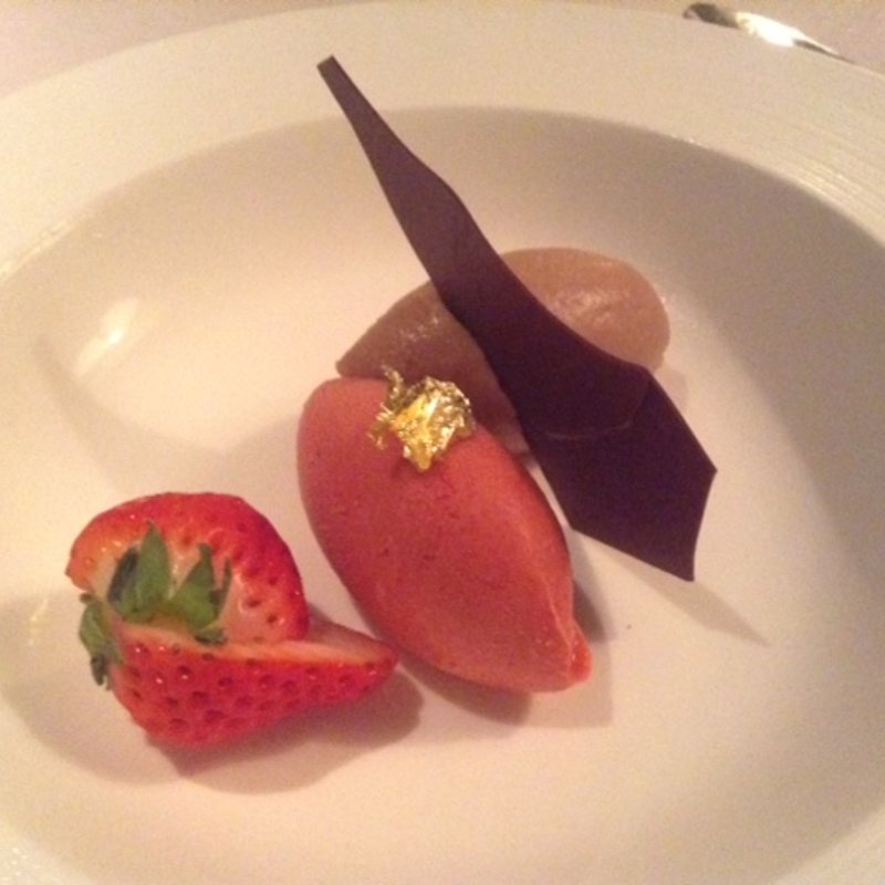 アイスクリーム盛り合わせ(ラ・ロカンダ ザ・リッツ・カールトン京都 （La Locanda）)