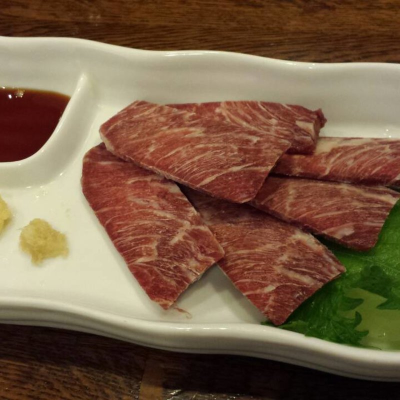 霜降の馬刺(がぶ)