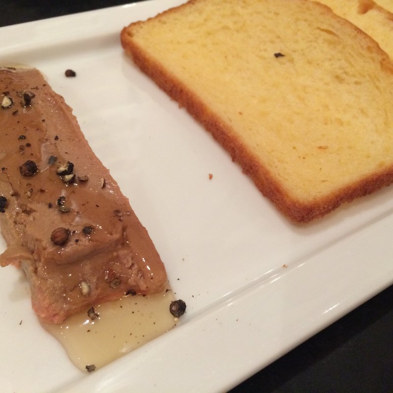 蜂蜜入り濃厚白レバームース(デリリウムカフェ レゼルブ)