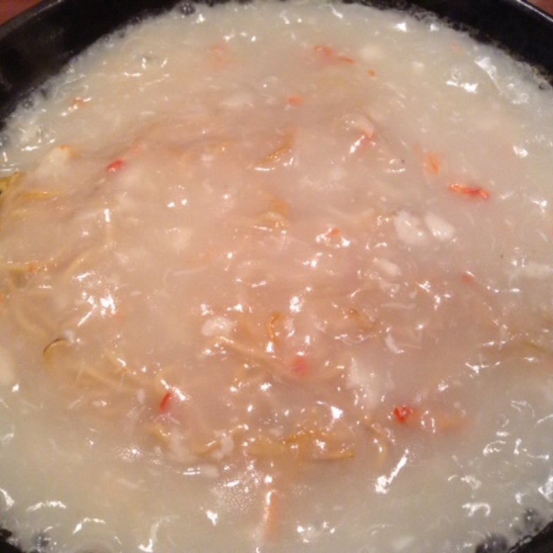 ふかひれと蟹肉のあんかけチャーハン(筑紫楼 八重洲店 頂上麺)