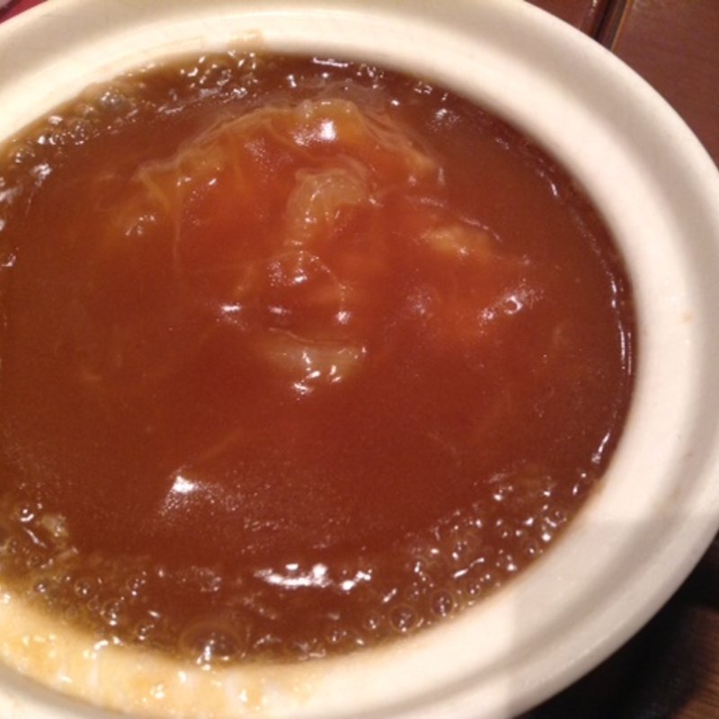 ふかひれの煮込みご飯(筑紫楼 八重洲店 頂上麺)