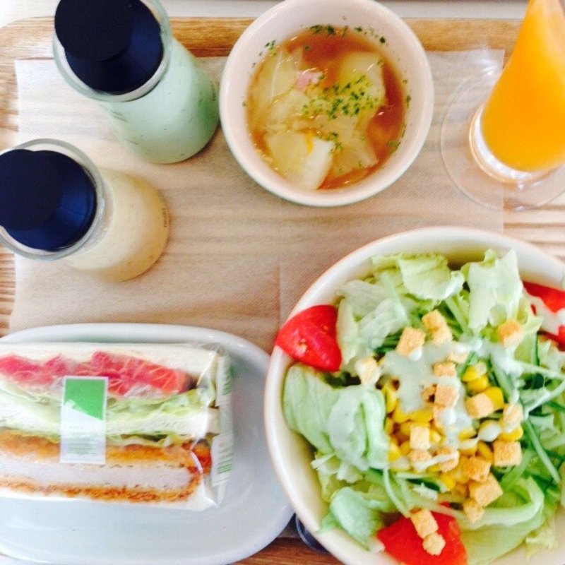 じゃこ梅とおろしポン酢のとんかつ（いつでもセット）(KOUJI SANDWICH（コウジサンドイッチ）)