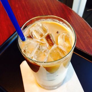 黒糖ミルクコーヒー　L(カフェカルディーノ＋wine 柏の葉店 )