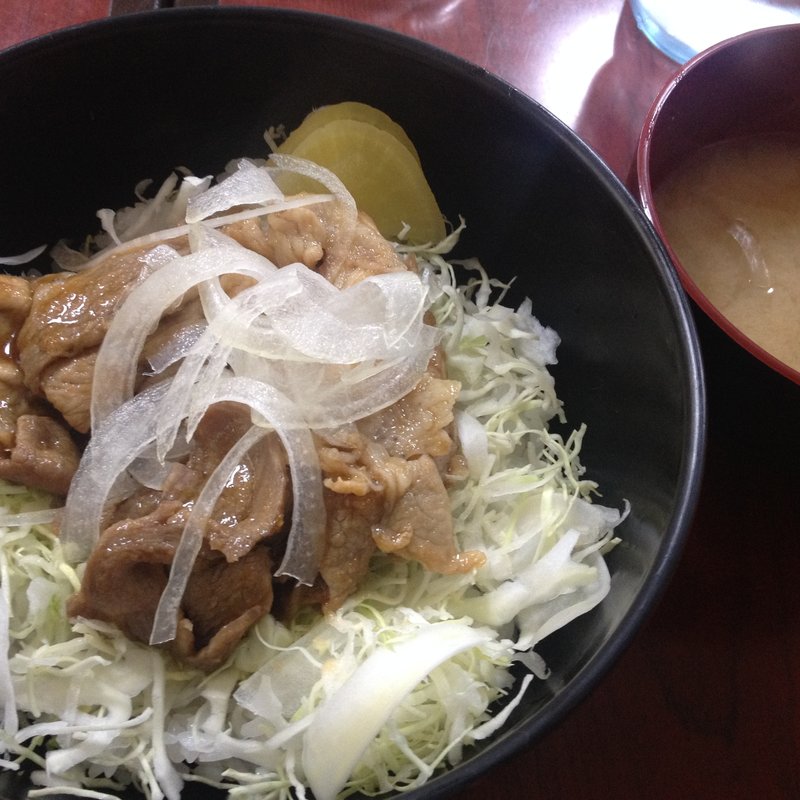 豚肉の生姜焼き丼(タウン )