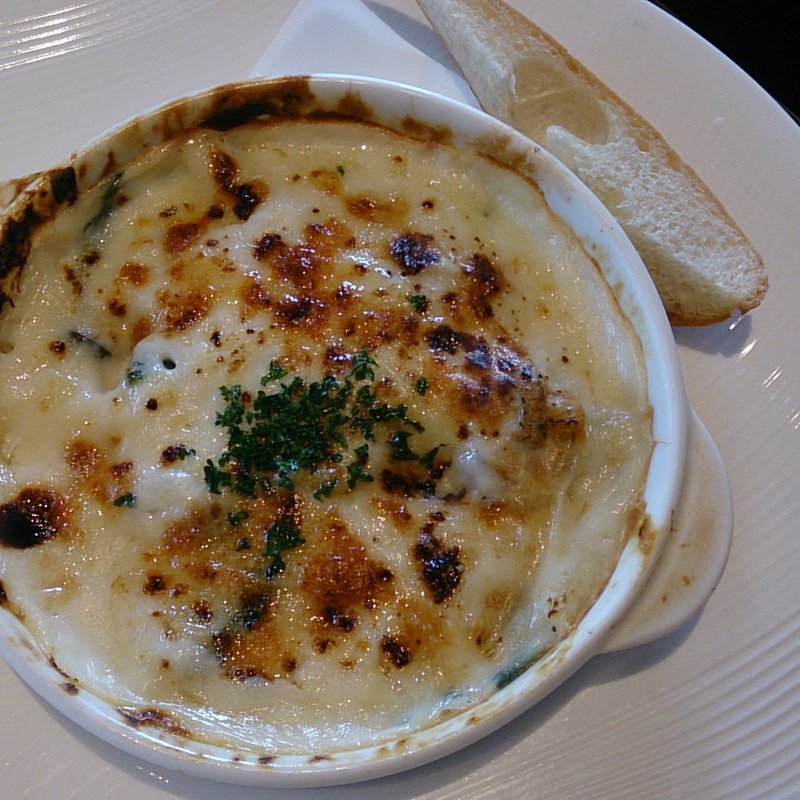 パスタランチ(帆立とほうれん草のペンネグラタン)(ＷＡＺＡ銀座)