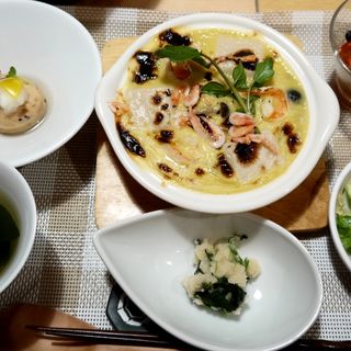 米粉で作った”いたわりドリア”(八かく庵 大阪マルビル店 （はっかくあん）)