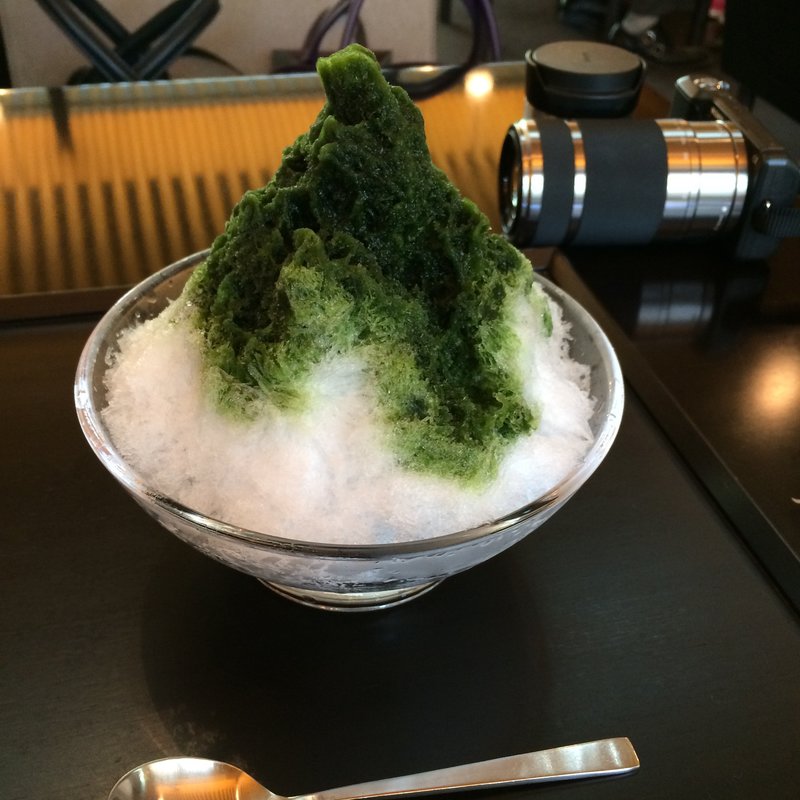 宇治金時(虎屋菓寮　京都一条店)