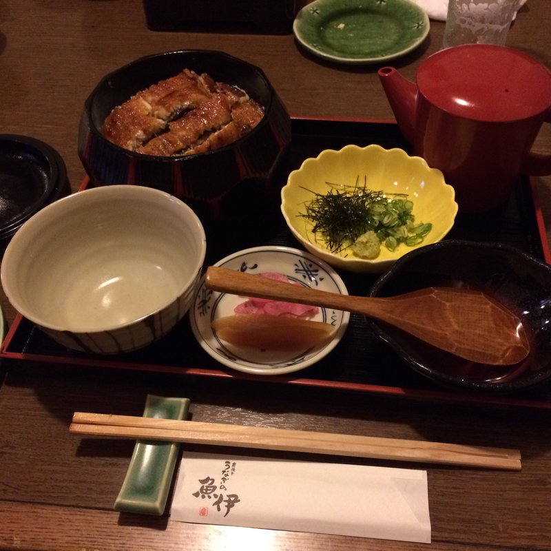 ひつまぶし(炭焼きうなぎの魚伊 本店)