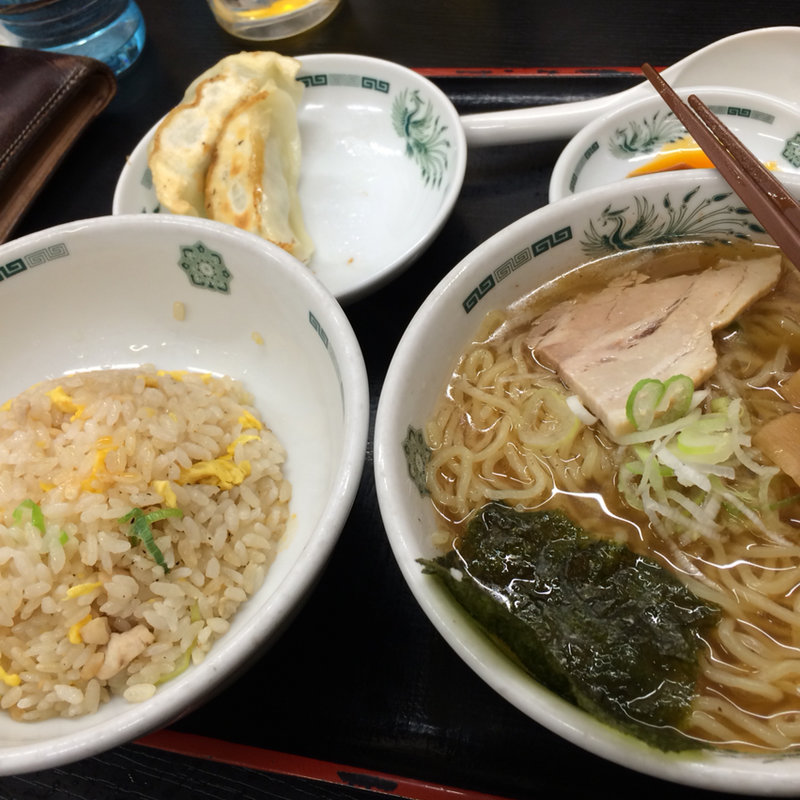 ラー餃チャ(中華食堂日高屋　水道橋東口店)