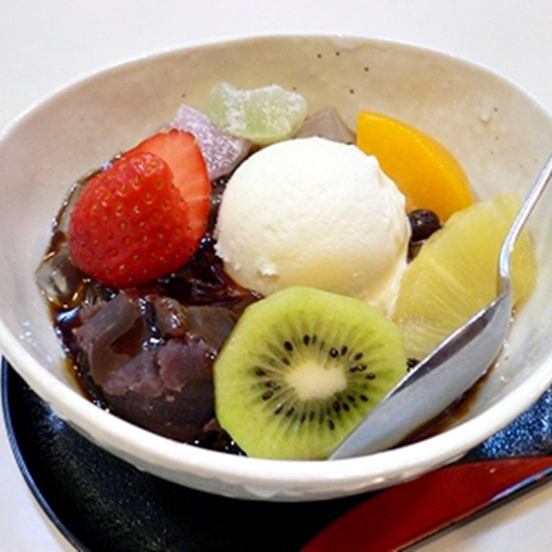 クリームあんみつ(梅家)