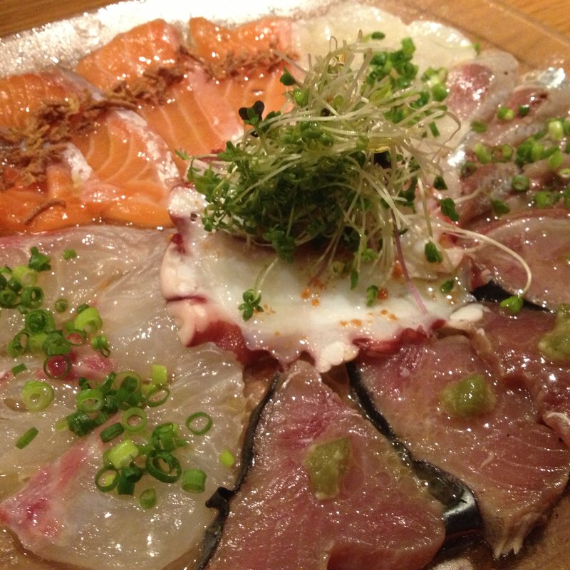 海の幸のカルパッチョ(びすとろ UOKIN はなれ )