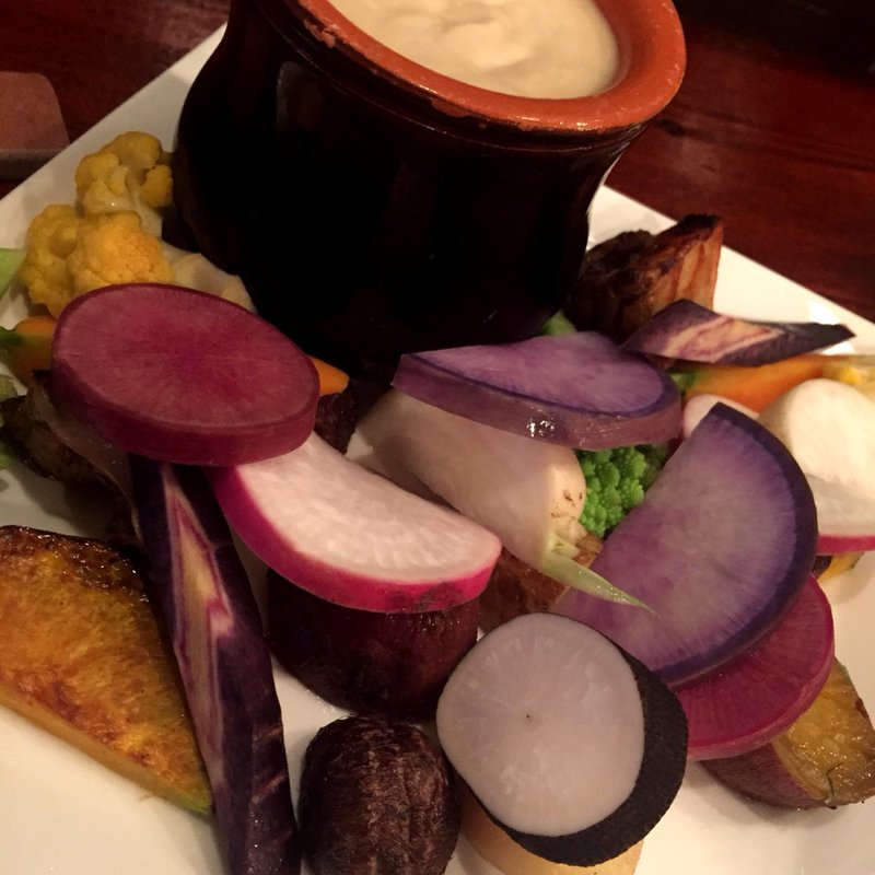 バーニャカウダ(フィッシュハウスオイスターバー恵比寿東口店)