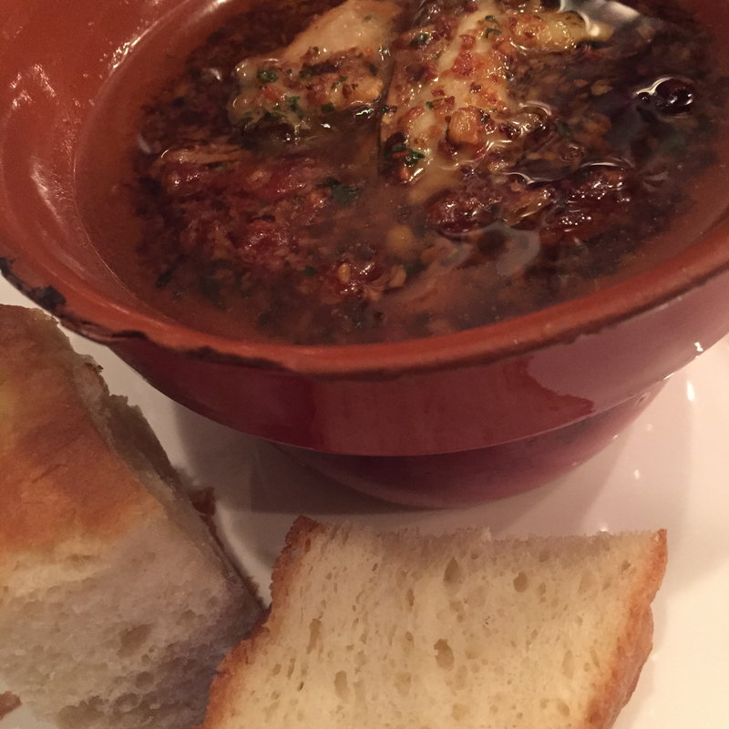 オイスターアヒージョ(フィッシュハウスオイスターバー恵比寿東口店)