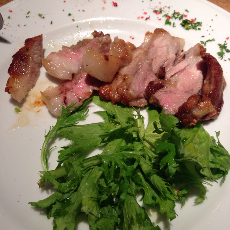 松坂ポークの岩塩焼き(トスカーナ 代々木店 （Italian//BarR TOSCANA　【旧店名】パスタダイニング＆カフェバー TOSCANA）)