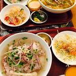 鶏肉のさっぱりフォーセット 
