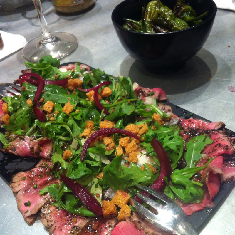 牛のカルパッチョ(l'avant comptoir)