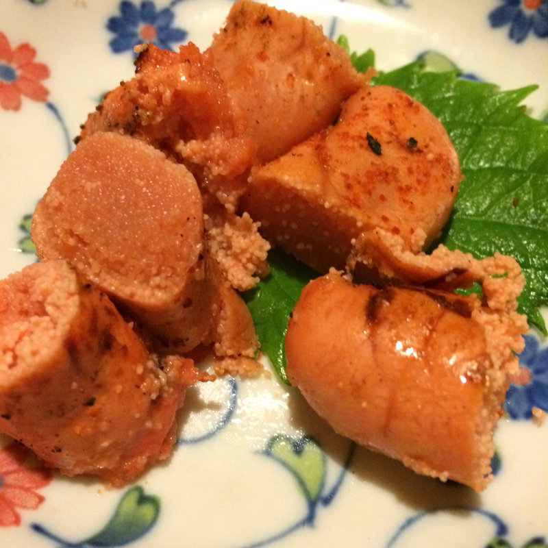 炙り明太子(鶴肴)