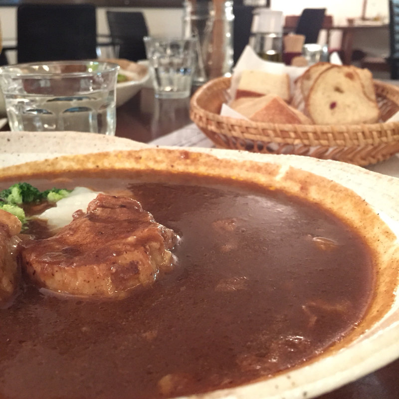 腹ぺこ女子の角煮シチュー(ORIZA+パン食堂 （オリザプラスパンショクドウ）)