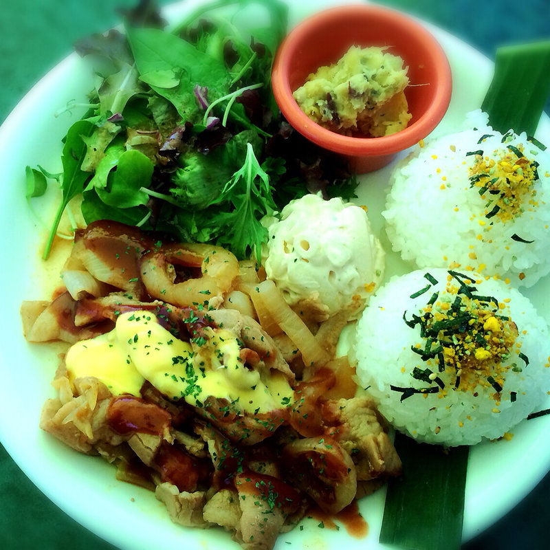 日替わりプレート（バーベキューポーク）(アロハテーブル 赤坂)