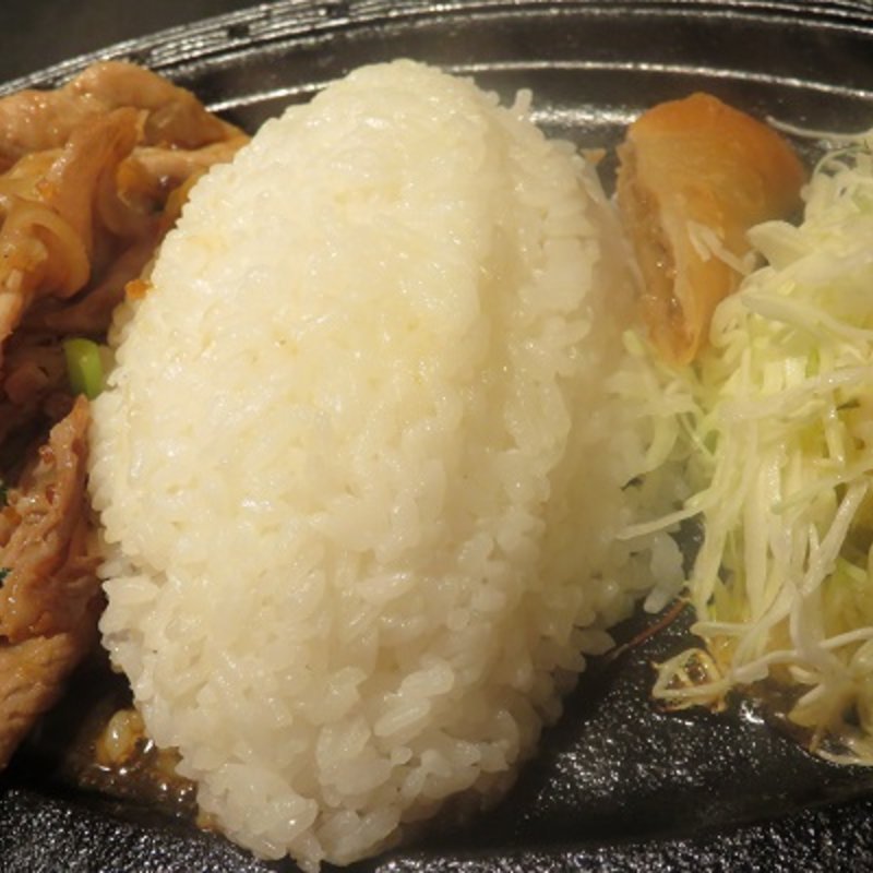 鉄板ジンジャめし(ローマ軒 グランフェスタ店)