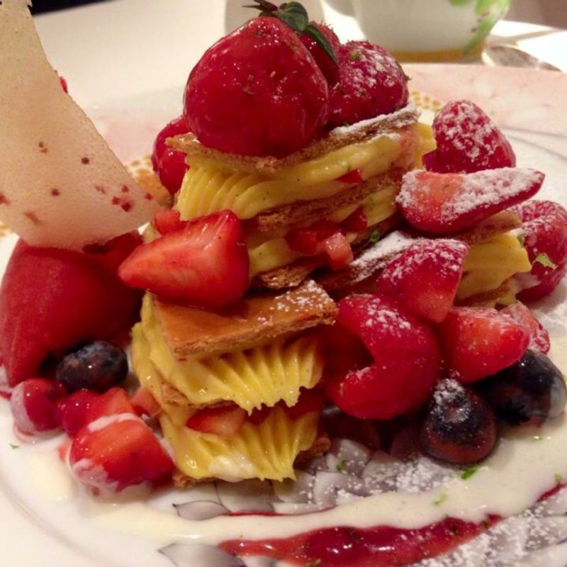 季節のデセール(銀座ぶどうの木)