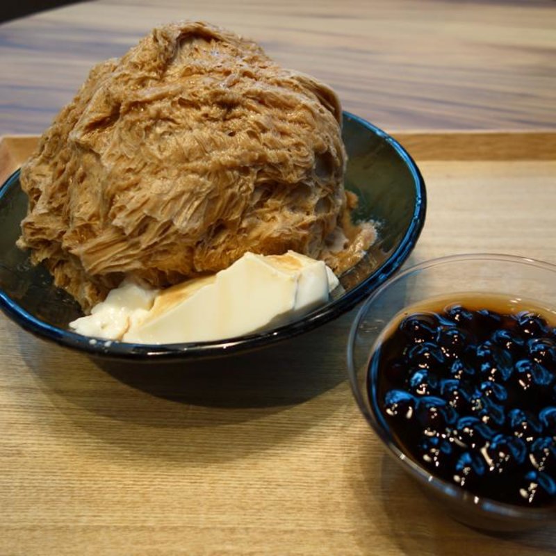 タピオカミルクティーかき氷(ICE MONSTER)