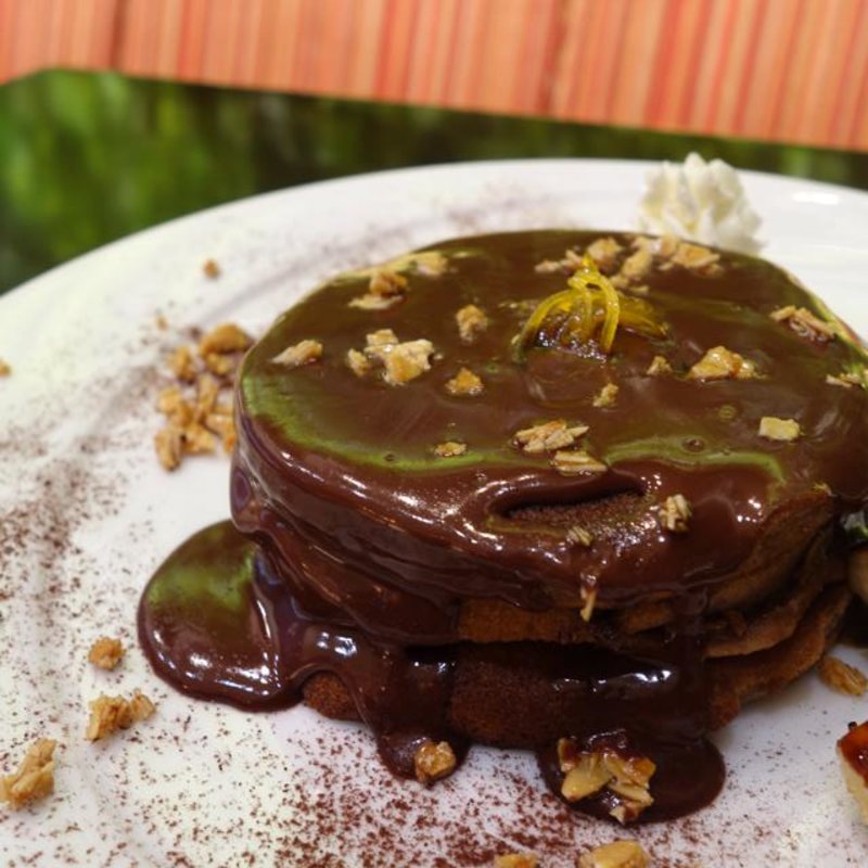 スペシャルチョコレートパンケーキ(Bar&Restaurant COCONOMA)