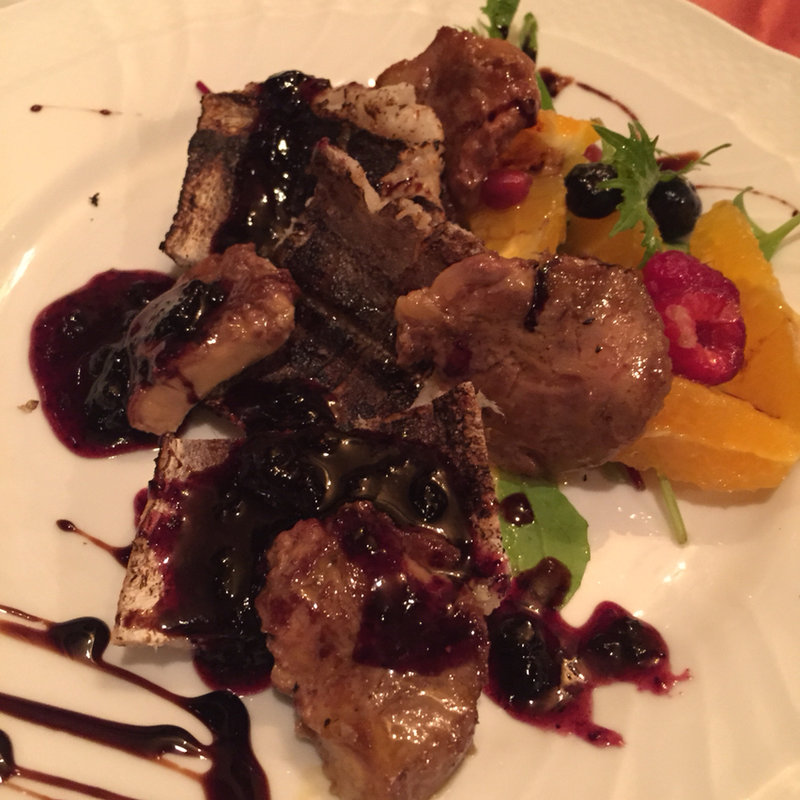 穴子とホアグラのバルサミコ風味(ヴァンヴィーノ （Vin Vino）)