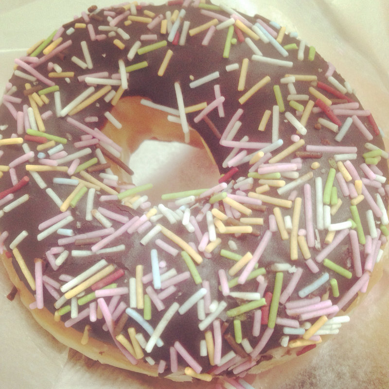 チョコレートグレーズドスプリンクル(krispy kreme DOUGHNUTS  玉川高島屋S.C店)