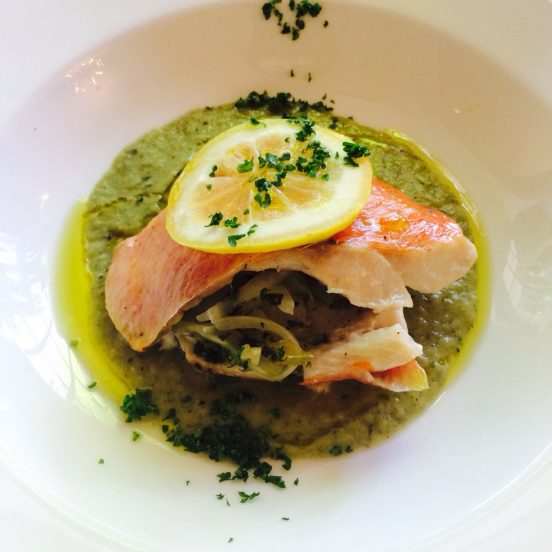 金目鯛のメイン(Ravi Provencau)