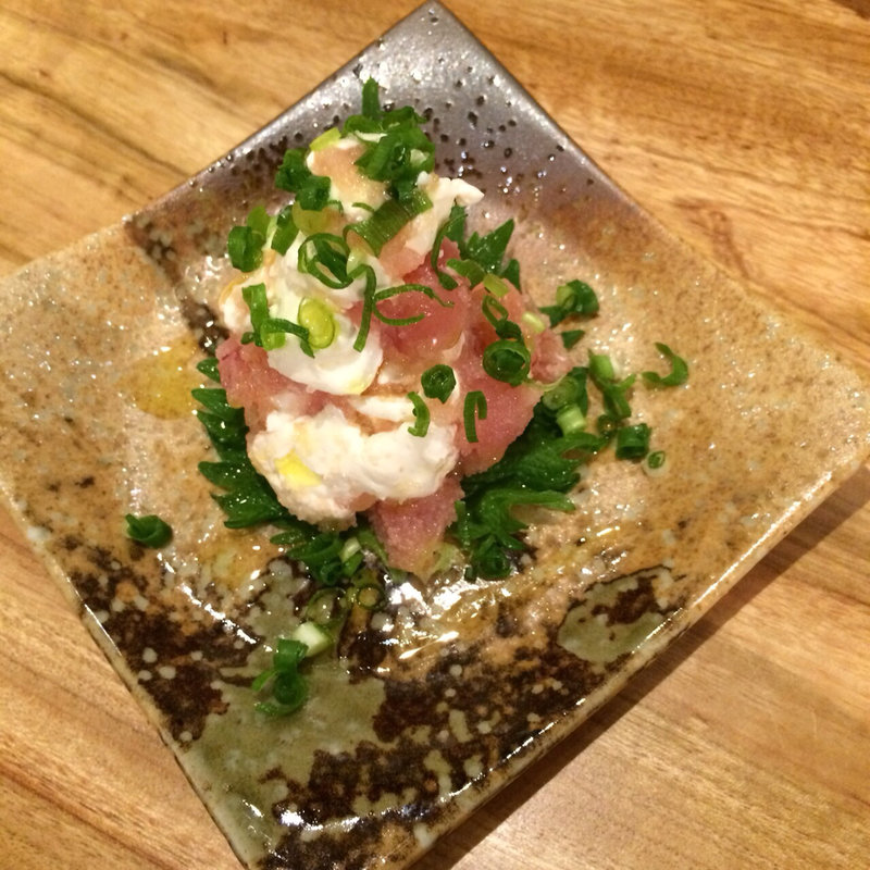 明太子とクリームチーズ(ジャポンバル)