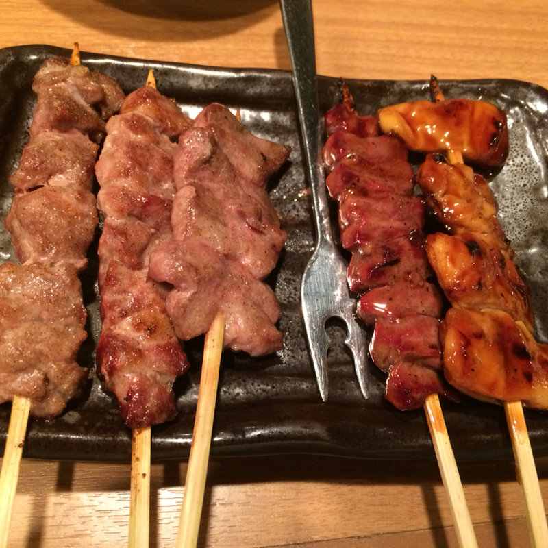やきとん盛合せ(YAKINIKU MARUUSHI 銀座本店)
