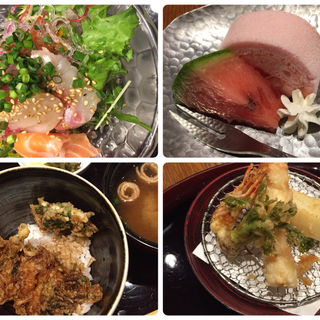 うさぎ天ぷらコース(天ぷら割烹うさぎ 日本料理と旬の和食)