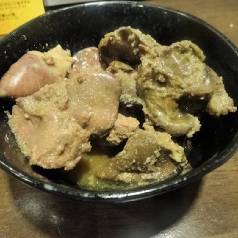 鳥もつの煮込み(美酒嘉肴 ゆきみさけ)