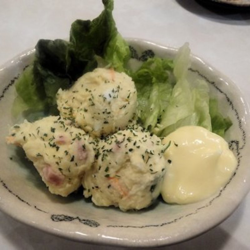 自家製ポテトサラダ(越前屋 沼袋店)