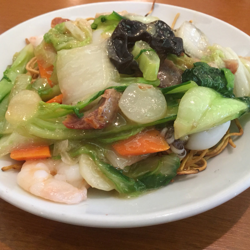 五目あんかけソバ(重慶厨房 シァル桜木町店)