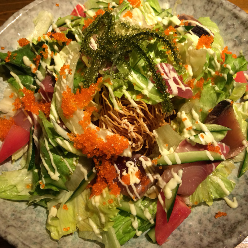 漁師サラダ(ナンクルナイサ きばいやんせ〜)