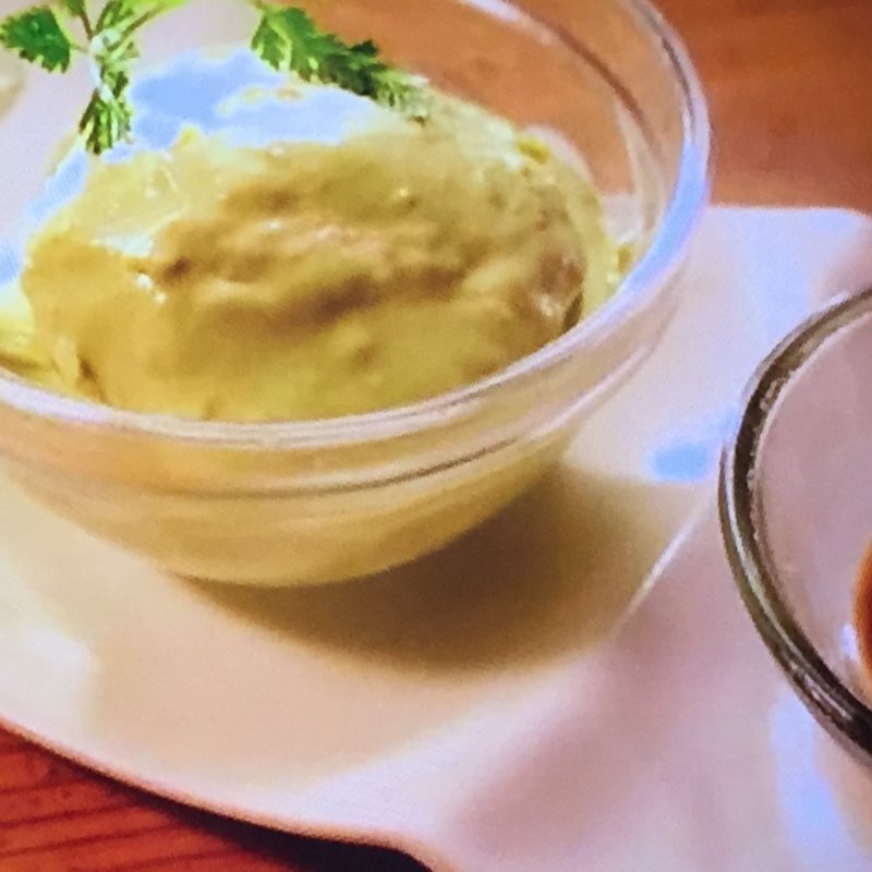 アボガドのお豆腐(ファルピッテ)