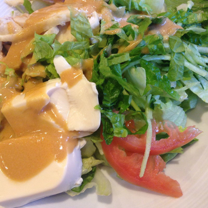 バンバンジー豆腐サラダ(バーミヤン 町田小山店)