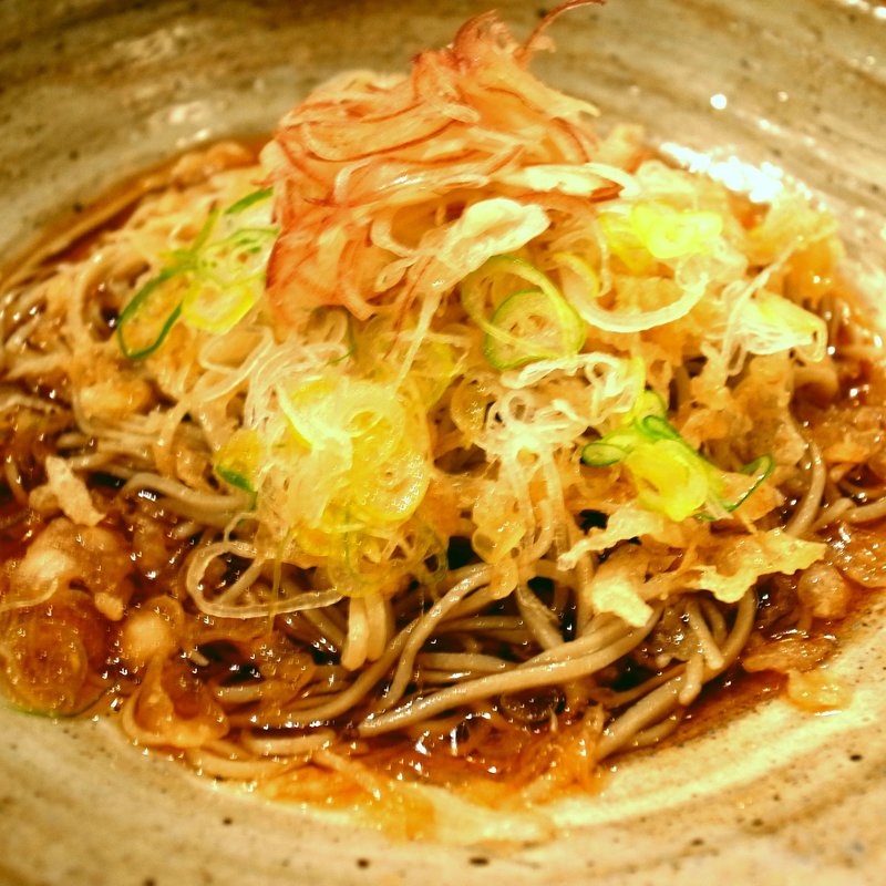 冷やしたぬき(蕎麦 ろうじな )