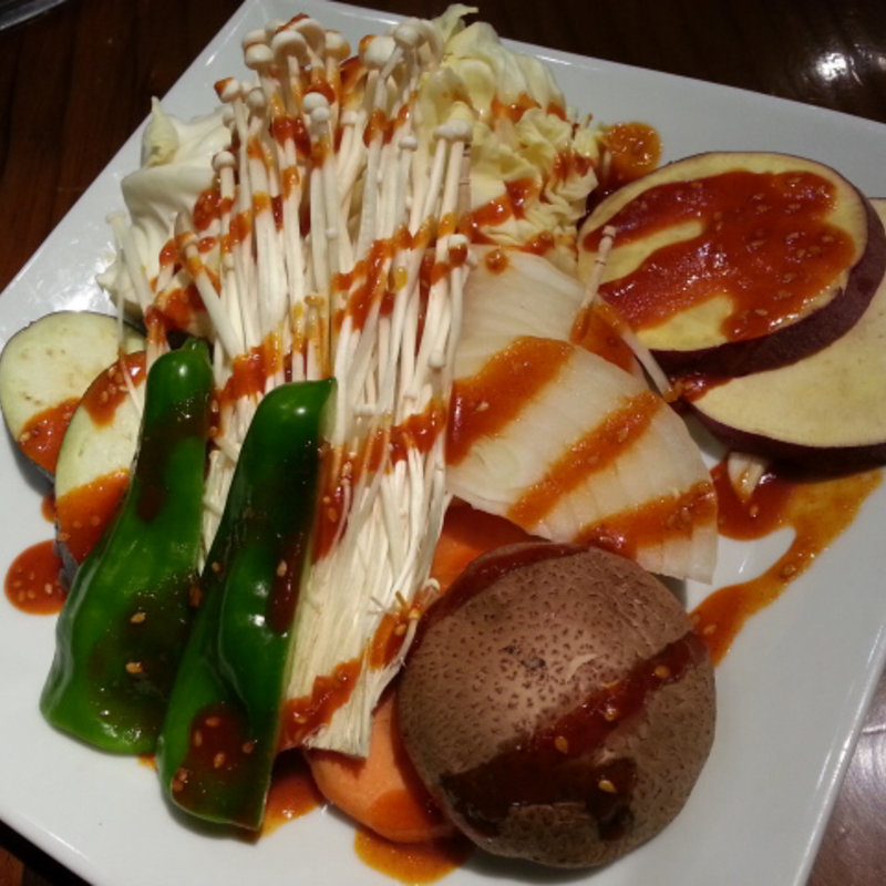 野菜盛り合わせ(焼肉 永福苑 新宿・代々木店)