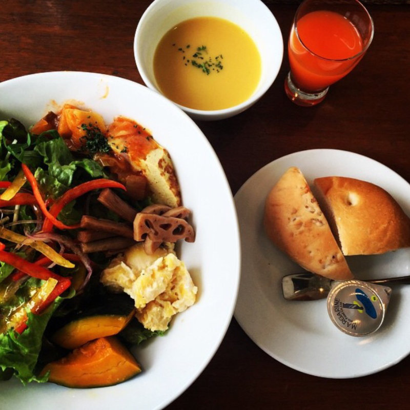 健康野菜の具だくさんサラダランチ(DBL CAFE DINER （ダブルカフェダイナー）)